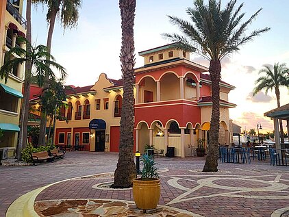 Hier gibt es am Abend Live Musik in Cape Harbour in Cape Coral - Florida