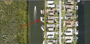 Home on Gulf access Canal at Nature Preserve