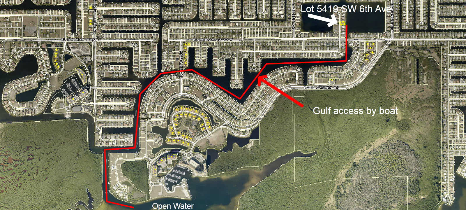 VERKAUFT 2020: Grundstück, Eight Lakes, Cape Coral 4