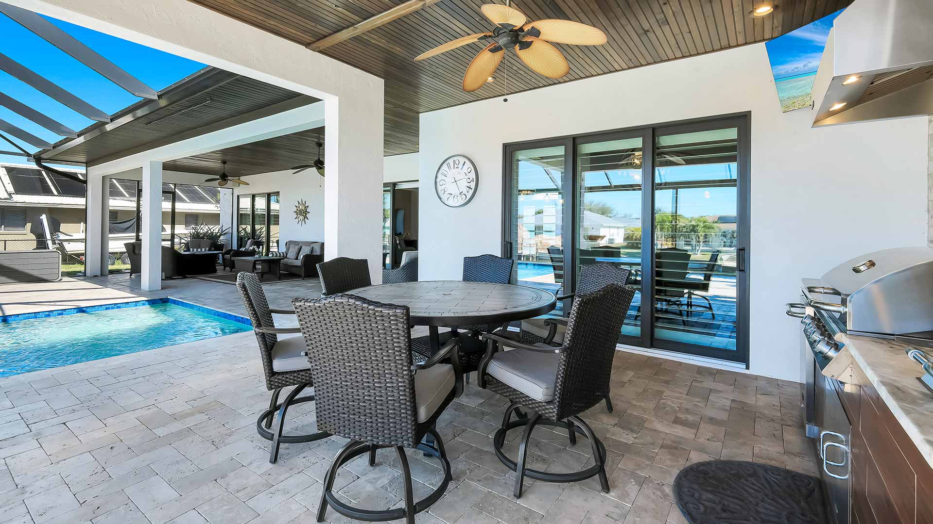 Villa MIKALIRO with Resort-Style Pool and Waterfall 9