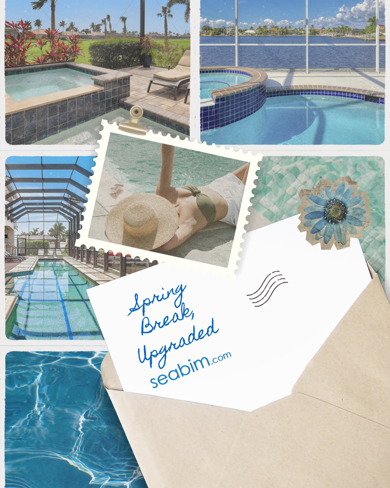 Spring break in Cape Coral > everywhere else. 🌴
 
Swap the crowded beach resort for a private villa with your own pool, water views, and the Gulf r...