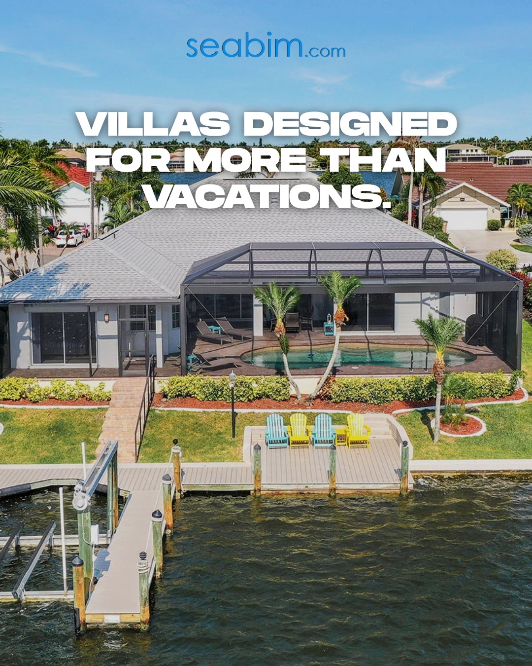 Experience Cape Coral like never before with Seabim. 😎
Villas built for memories, moments, and pure Florida bliss. ☀️

Explore our villas: Link in ...