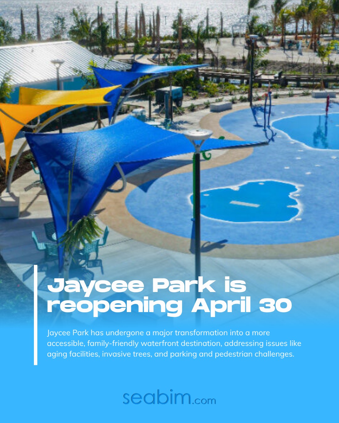 Cape Coral’s Jaycee Park is reopening with:

👉 a lighted riverfront boardwalk and overlook
👉 upgraded pathways with cooling misters
👉 lush native l...