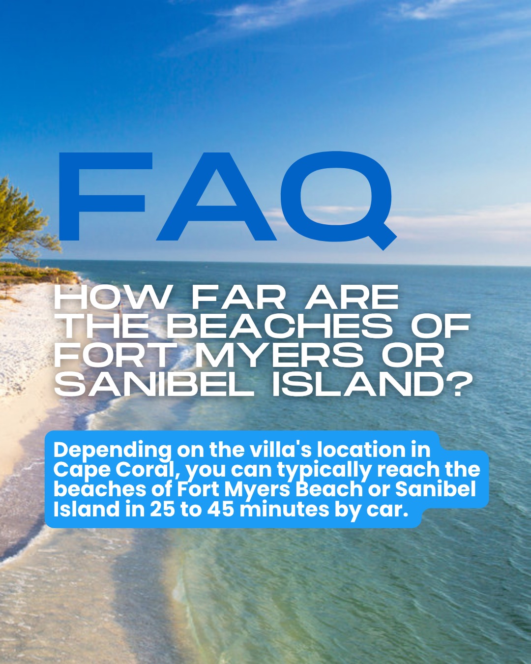 🌊 A private villa as your base, and some of Florida's most beautiful beaches just a short drive away. 

That's the Cape Coral advantage. 
🔗 seabim....