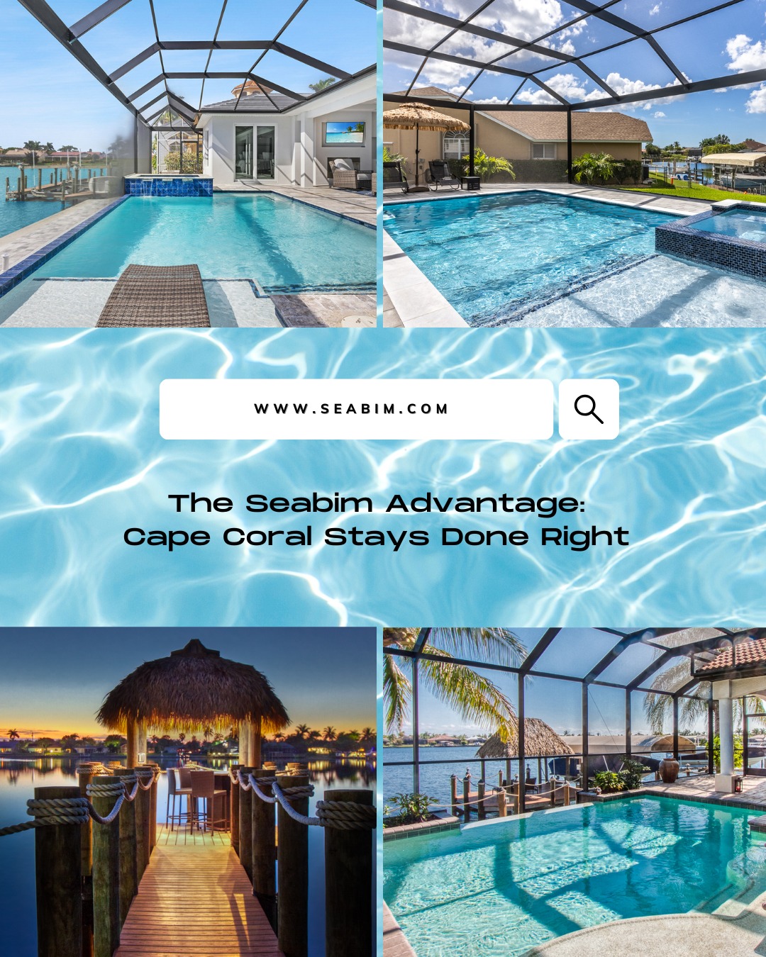 ☀️ Ready for your Cape Coral escape?

Forget the stress: no security deposit, electricity’s included, and we’re here 24/7 if you need us.
Grab your...