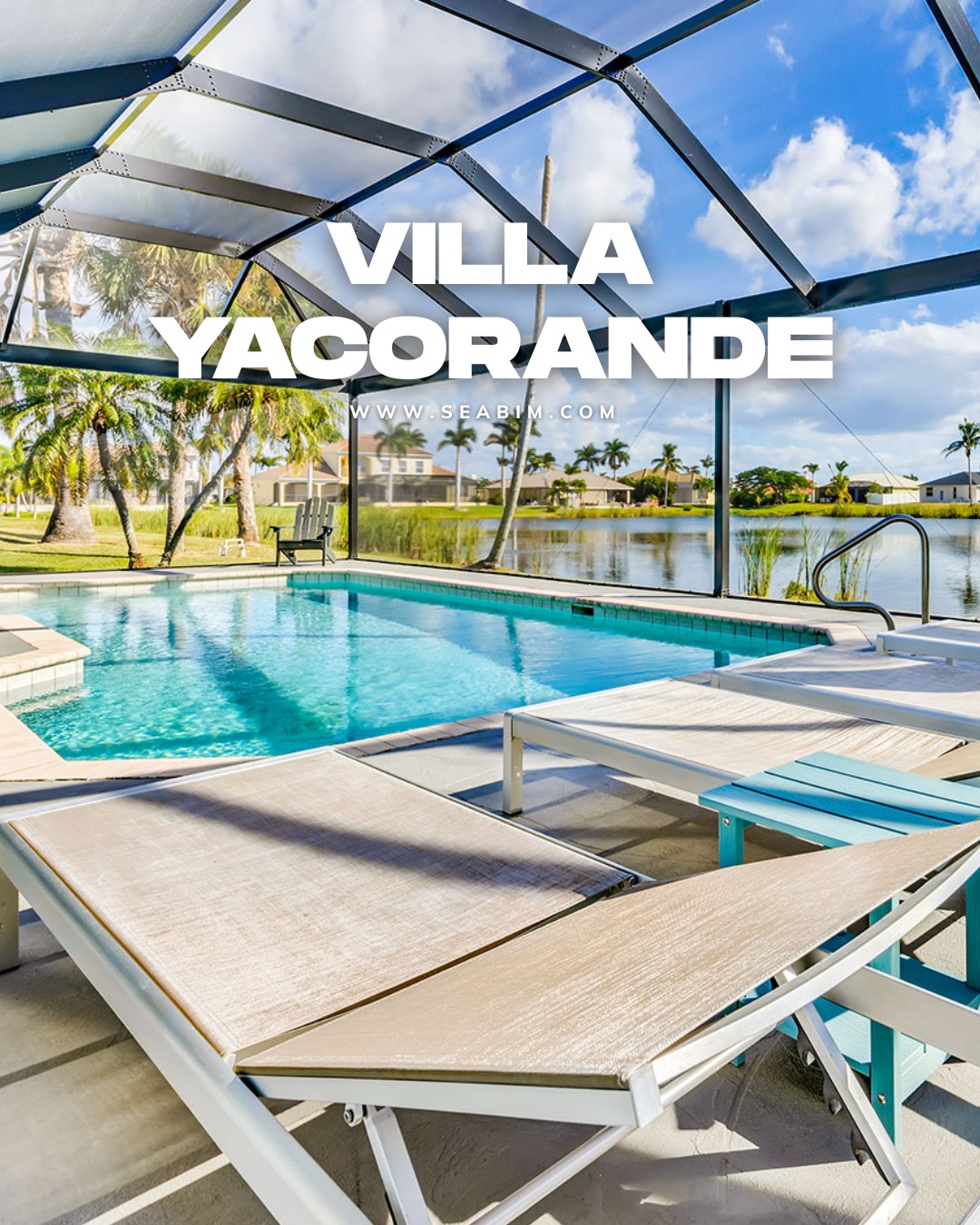 Stop scrolling. You found it. 🌴

Villa Yacorande: 3 bedrooms, private heated pool, sleeps six, Cape Coral, Florida. 

Everything included. Nothing ...