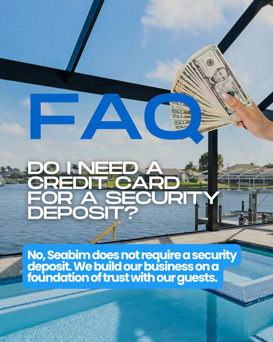 We run our business on trust—because your vacation should start stress-free, not with extra fees or holds. ✨

🌴☀️ Book your stay confidently and en...