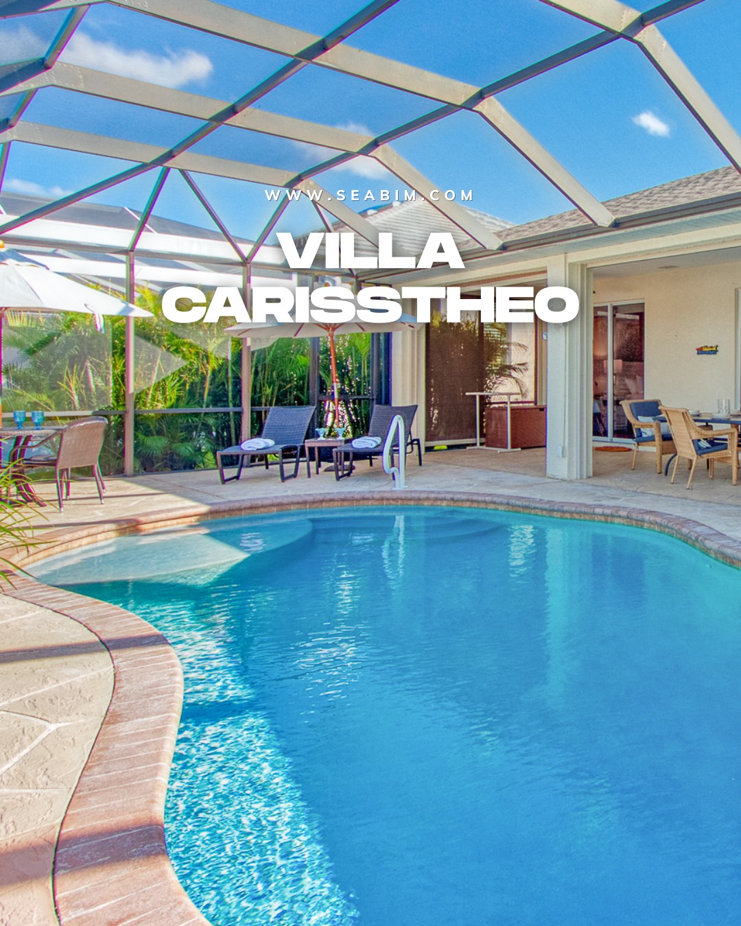 🏝️ Escape to paradise at CARISSTHEO — your private waterfront retreat in Cape Coral.

4 bedrooms • 3 bathrooms • sleeps up to 8 • pool & spa includ...