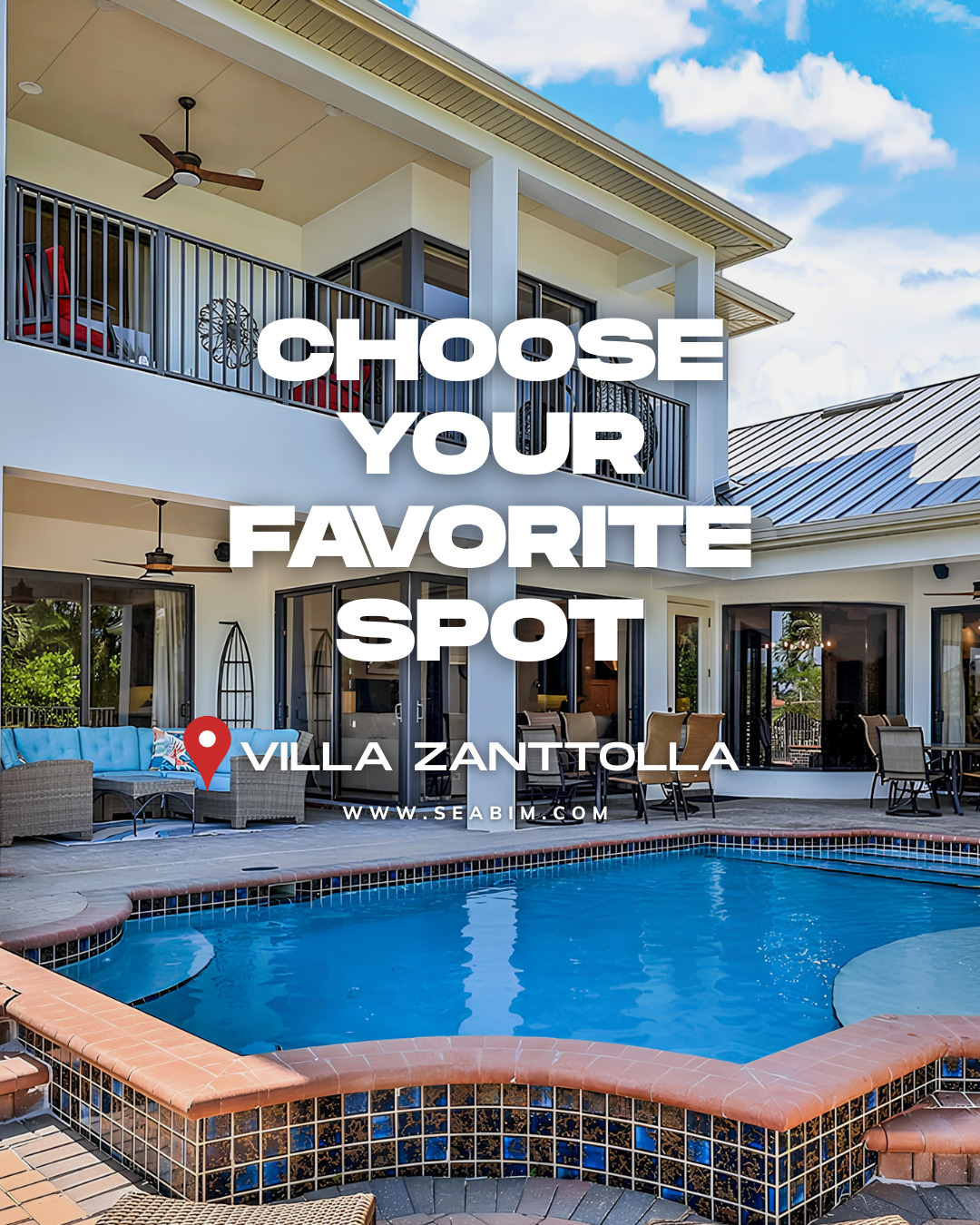 Every corner of Villa ZANTTOLLA has its own charm. 😍

Swipe through and explore some of our favorite spots, from peaceful waterfront views to space...