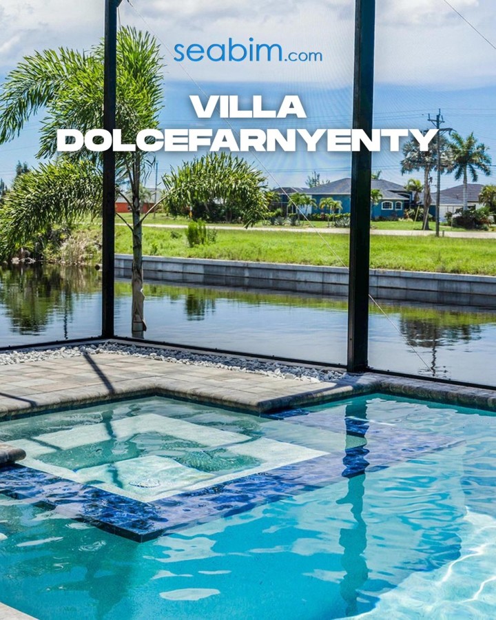 Dolcefarnyenty Villa combines privacy, space, and waterfront access. Sunlit interiors, a modern kitchen, oversized pool, and dock-ready canal acces...