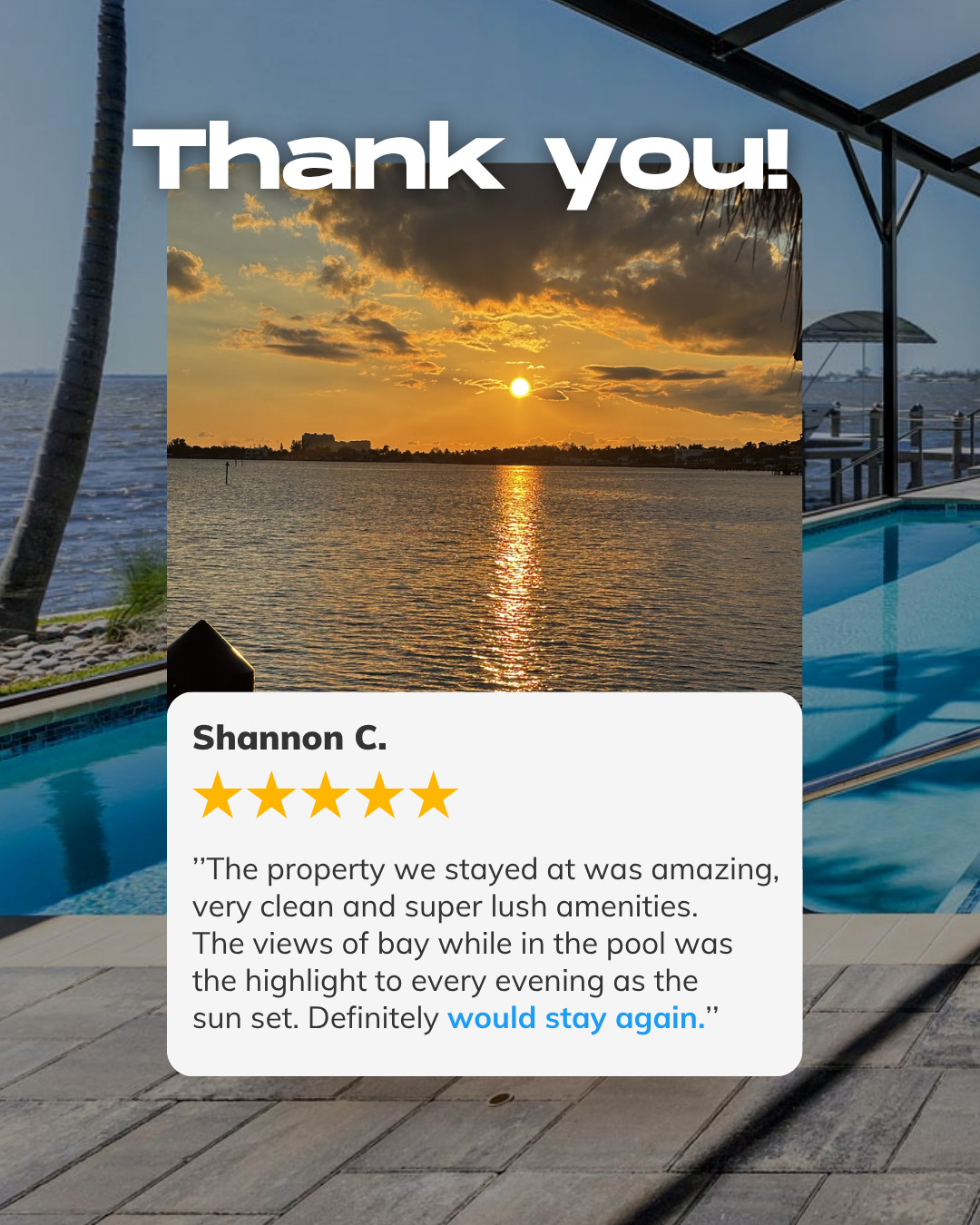 Our guests at Villa RIO DEL MAR loved the spotless interiors, fantastic amenities, and those incredible evening views. And the best part? They're a...