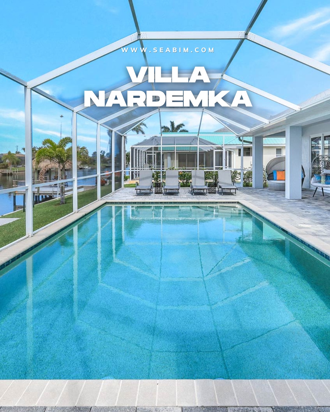 Bright, airy, and oh-so-inviting, explore Villa Nardemka. 🏡
3 bedrooms, 3 baths, an office… and yes, an oversized pool with southern sun all day.

...