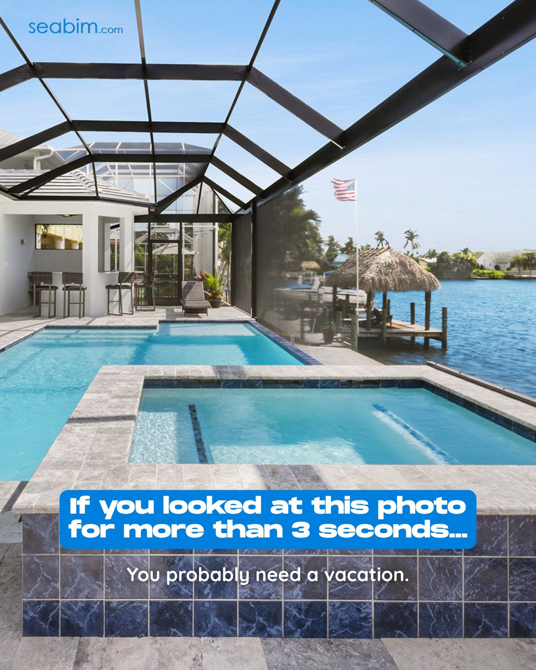 Be honest...
How long did you stare at this photo before imagining yourself there? 😎☀️

Ready for a change of scenery?
Discover our villas in Cape ...