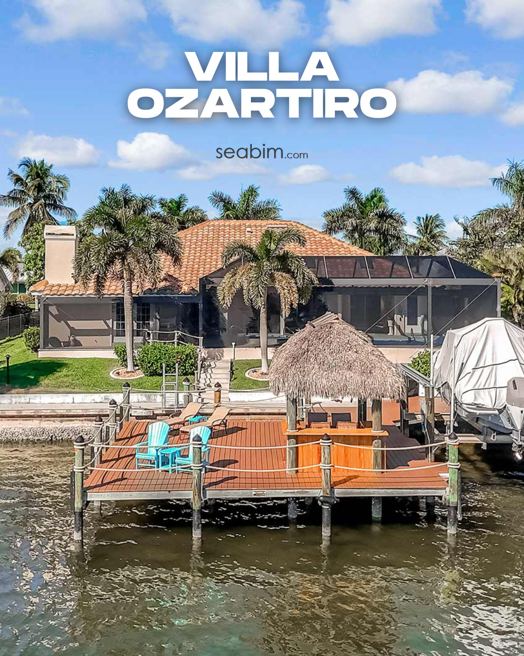 Tucked away on a quiet cul-de-sac in Cape Coral's beautiful Eight Lakes area, Villa OZARTIRO has plenty to offer.
A private heated pool and hot tub...