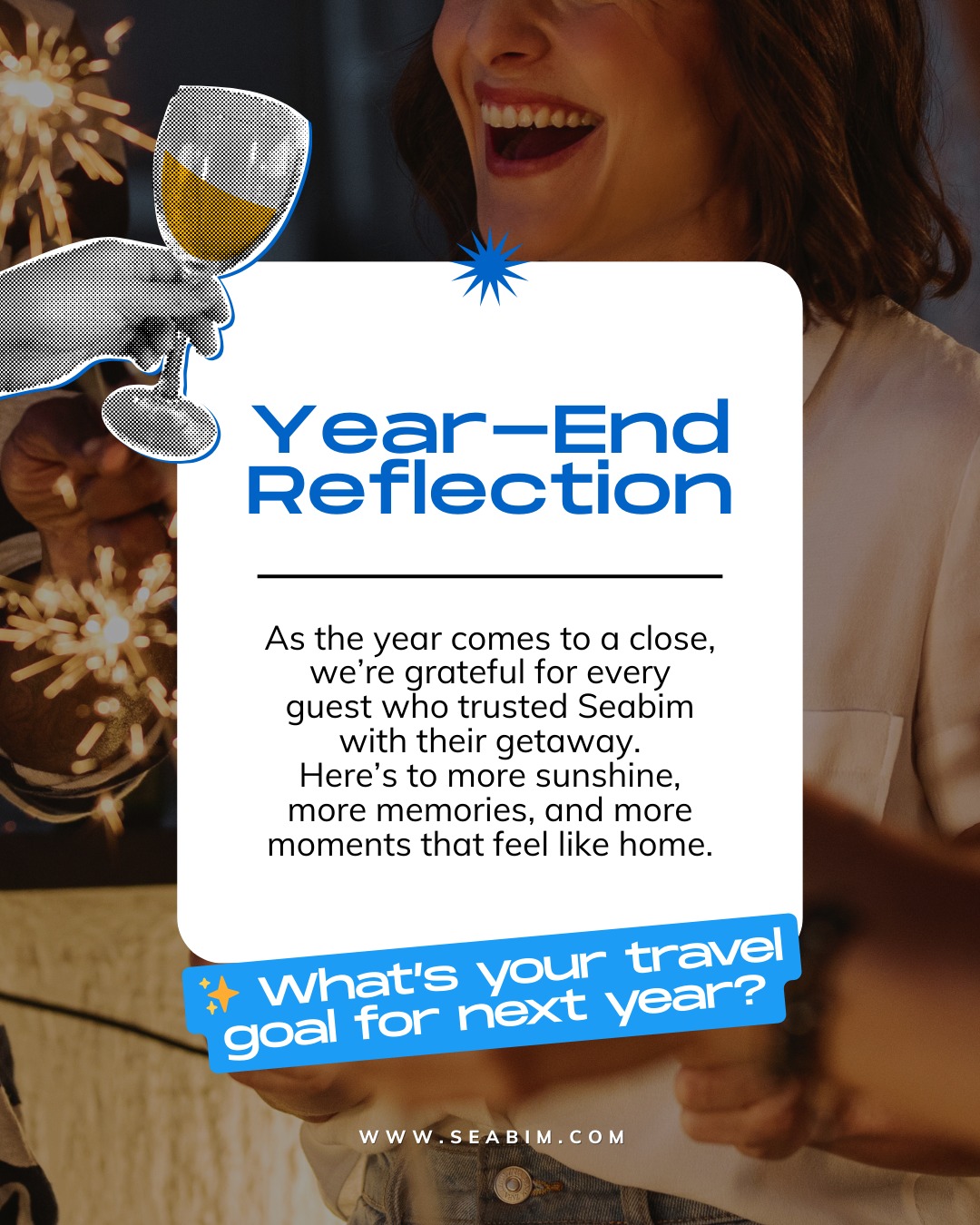 Ending 2025 with gratitude and sunny memories! 🌞

Here’s to more escapes, more smiles, and more Seabim moments in 2026. ✨

Book your next getaway t...